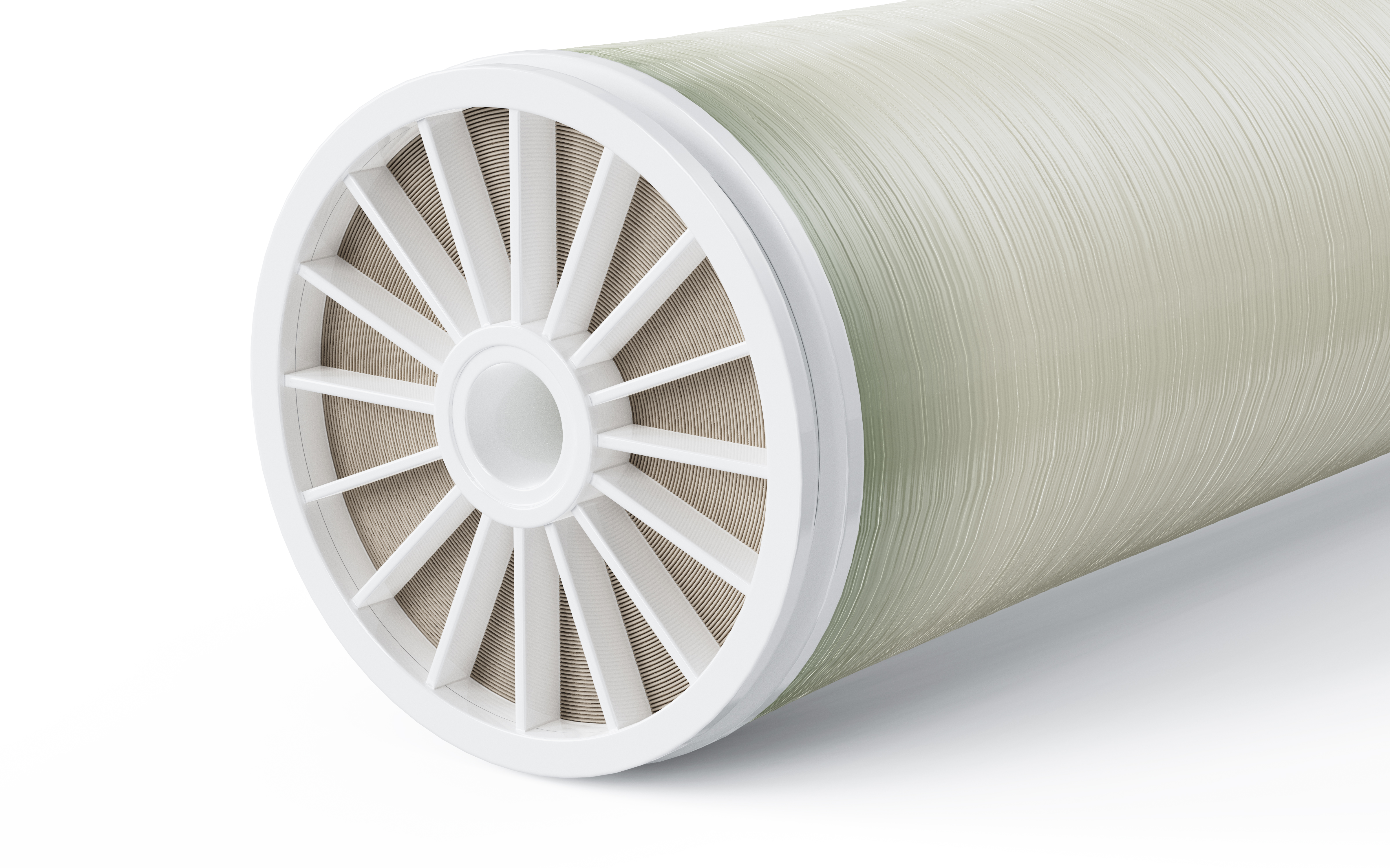 Membrana de ósmosis inversa suelta de alta presión